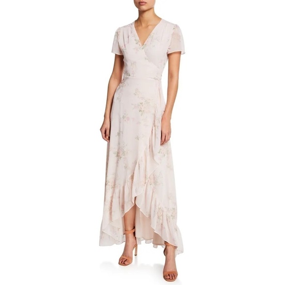Wayf Dresses & Skirts - Wayf Natasha Wrap Floral Maxi Dress